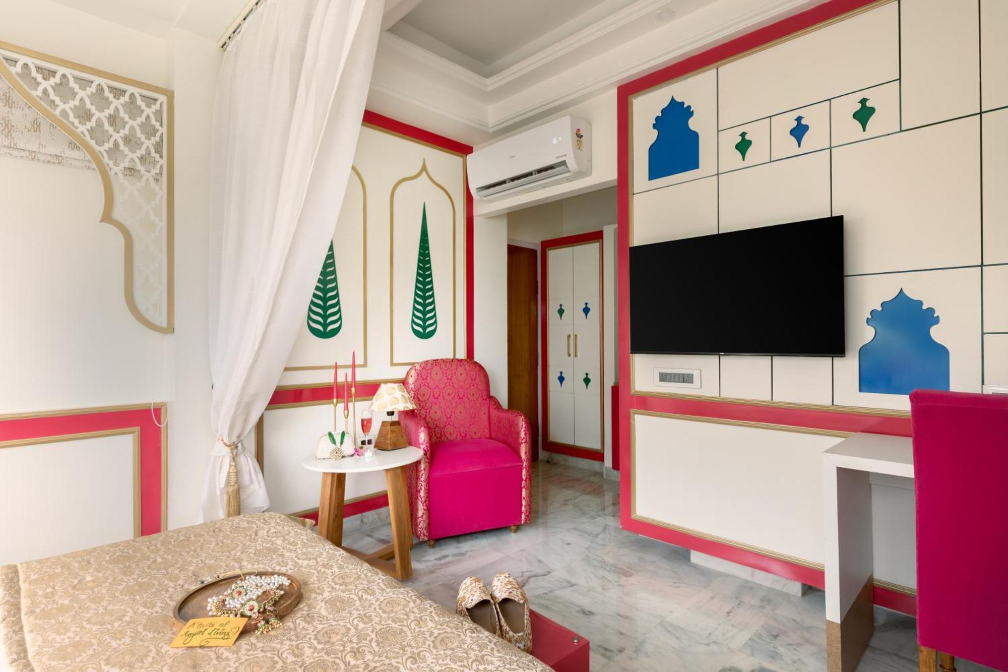Sarang Palace - A Luxury Boutique Hotel Jaipur Eksteriør bilde