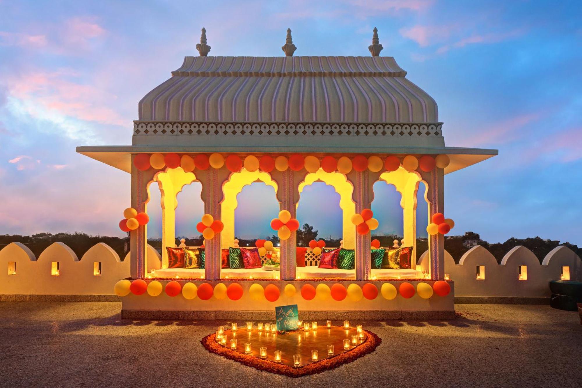 Sarang Palace - A Luxury Boutique Hotel Jaipur Eksteriør bilde
